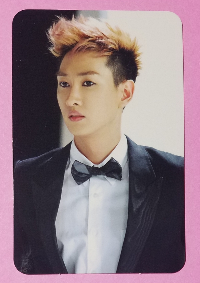 SUPER JUNIOR DONGHAE&EUNHYUK ウニョク I WANNA DANCE トレカ 黒 Japanese ver. トレーディングカード スーパージュニア フォトカード拍卖