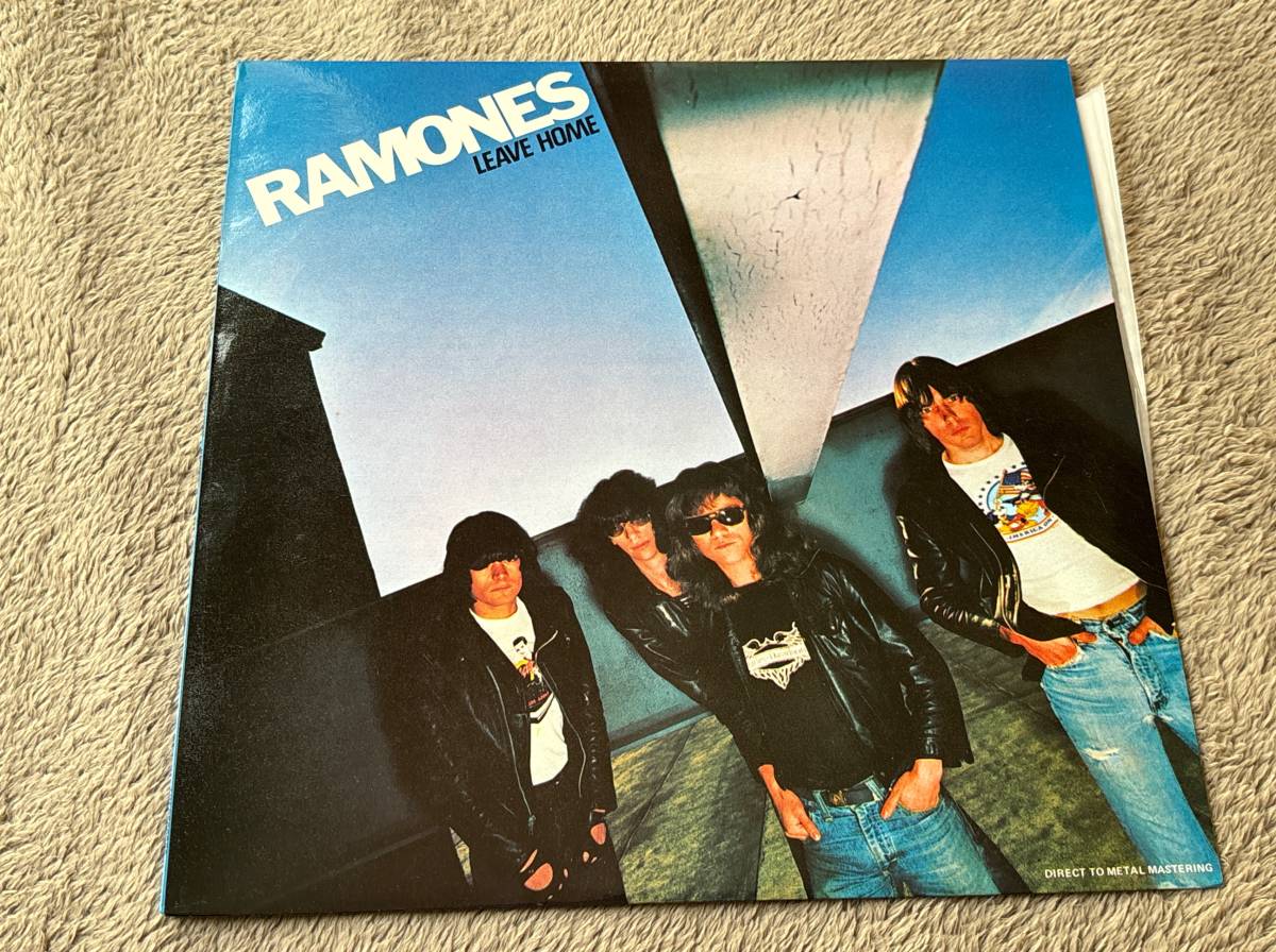 超音波洗浄済 Marble盤 Ramones/Leave Home 中古LP アナログレコード AIM-1016 ラモーンズ Vinyl拍卖