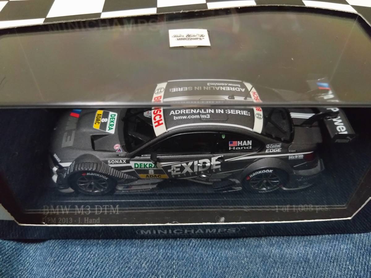 1/43 MINICHAMPS 2013年DTM BMW M3 DTM#8 J・ハンド拍卖
