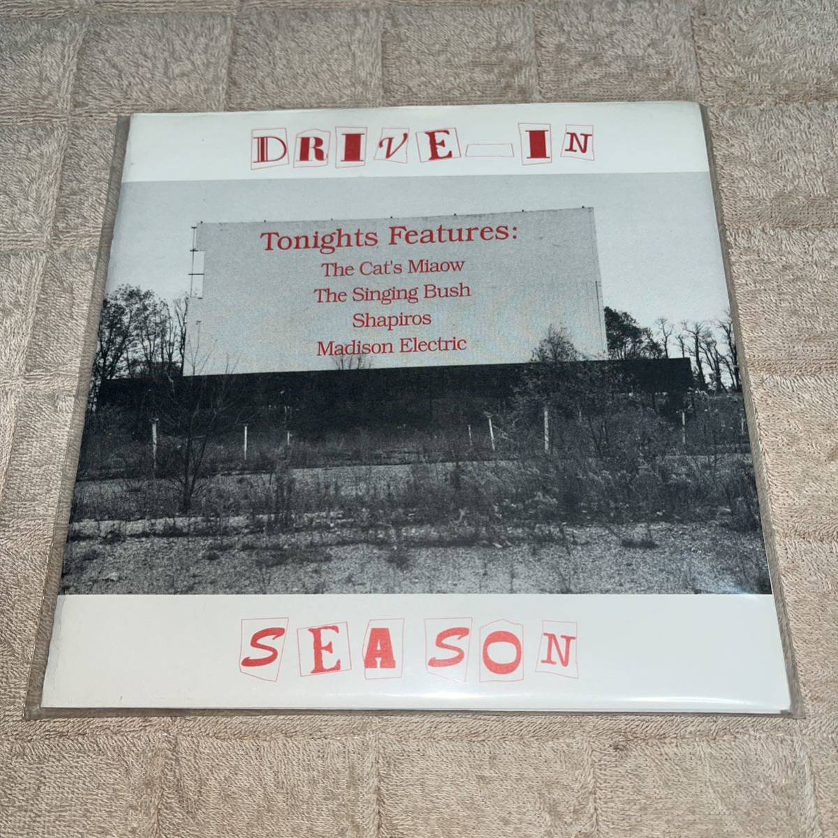 the cat's miaow 7インチレコード drive-in season ネオアコ ギターポッブ拍卖