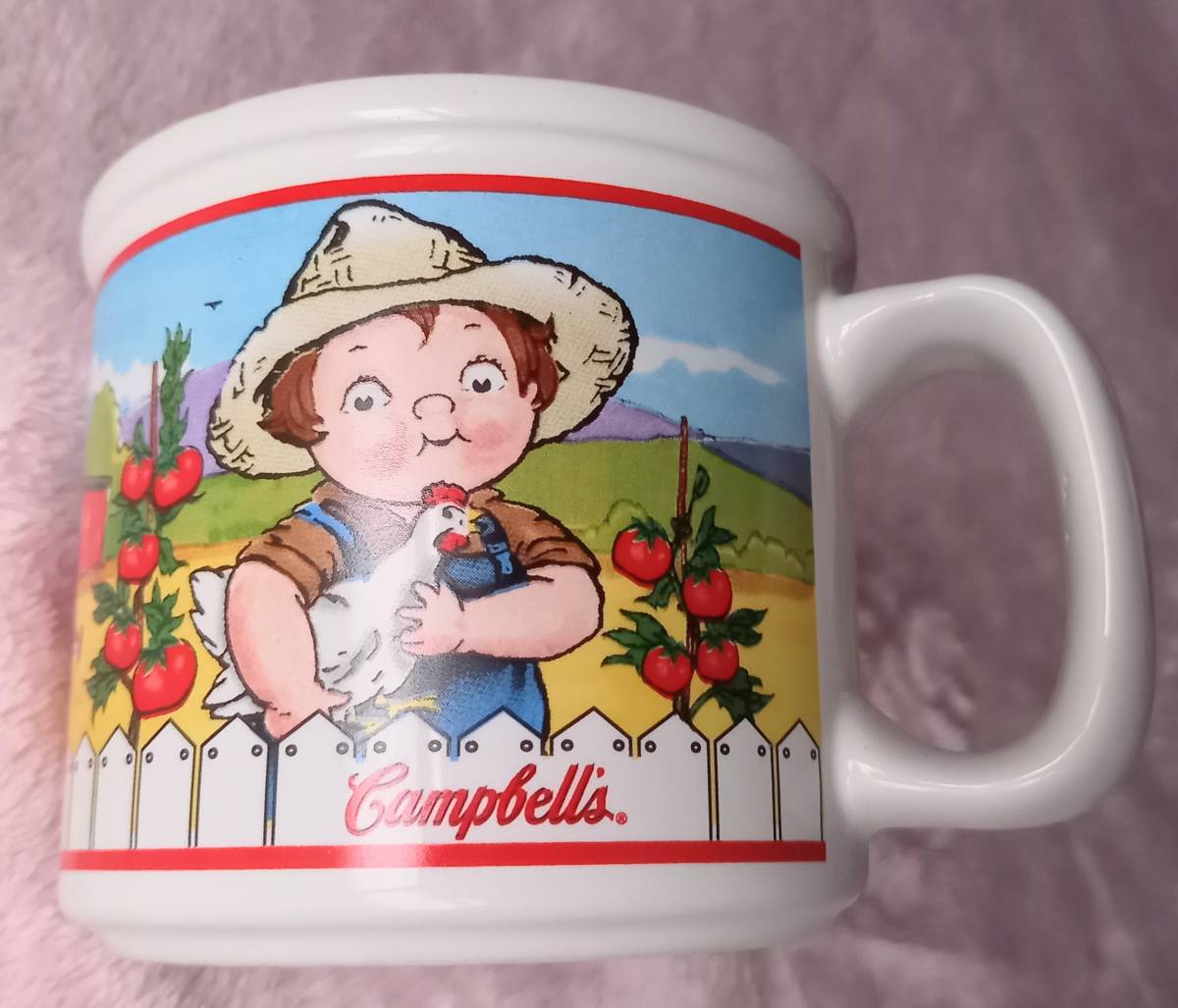 新品☆キャンベルキッズスープカップ☆(マグカップ)拍卖