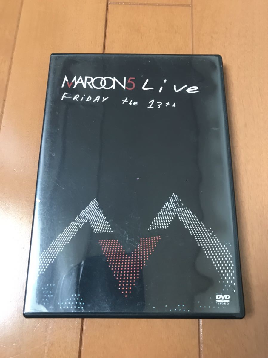 希少! maroon5☆live☆マルーン5☆DVD☆国内盤☆人気!貴重!レア!ジャンク!拍卖