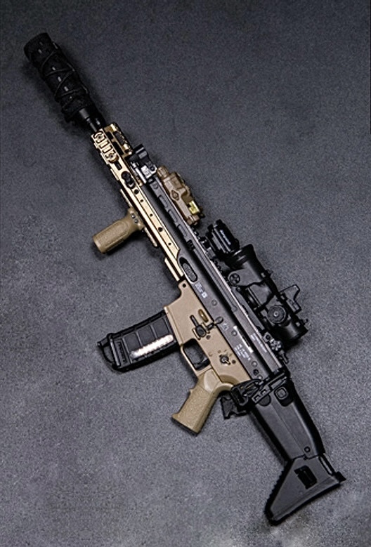 【値上げ予定】DAMTOYS製 模型 1/6 スケール 男性 女性 フィギュア用 装備 部品 武器 銃 MK16 アサルトライフル セット 高品質(未使用拍卖