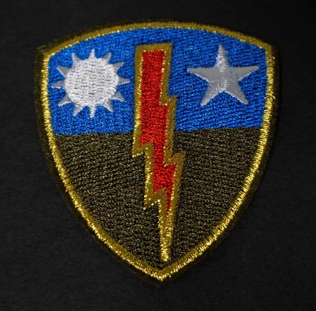 軍緑青赤稲妻◆新品 アメリカ 第75 レンジャー 刺繍 ミリタリー ワッペン■ 大型二輪車 オートバイ◎ミリタリー■洋服・衣類・衣服DIY拍卖