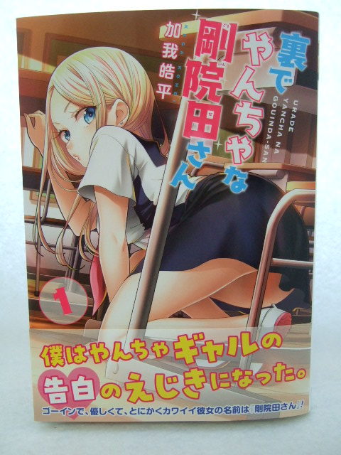 コミックス 裏でやんちゃな剛院田さん 1巻 231202 本 コミック マンガ 漫画 加我皓平 ヤングガンガンコミックス拍卖