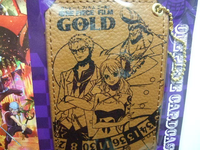 ワンピース セブンイレブン 限定 FILM GOLD カードケース ナミ ゾロ フランキー拍卖