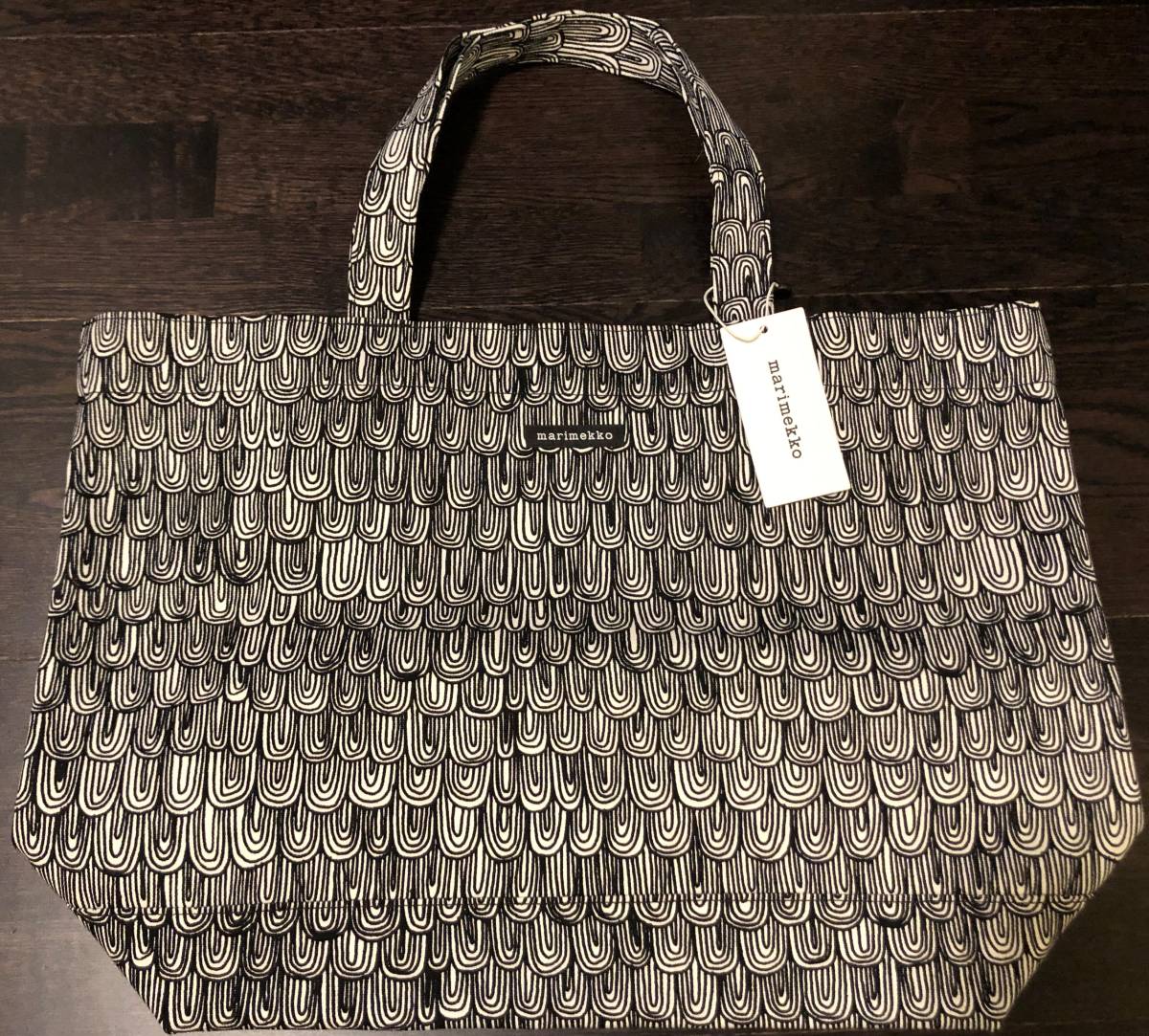 レターパック♪マリメッコ♪marimekko♪限定 人気柄 Vellamo ヴェッラモ 大きめサイズ 手提げ トートバッグ 鞄 マザーズ拍卖