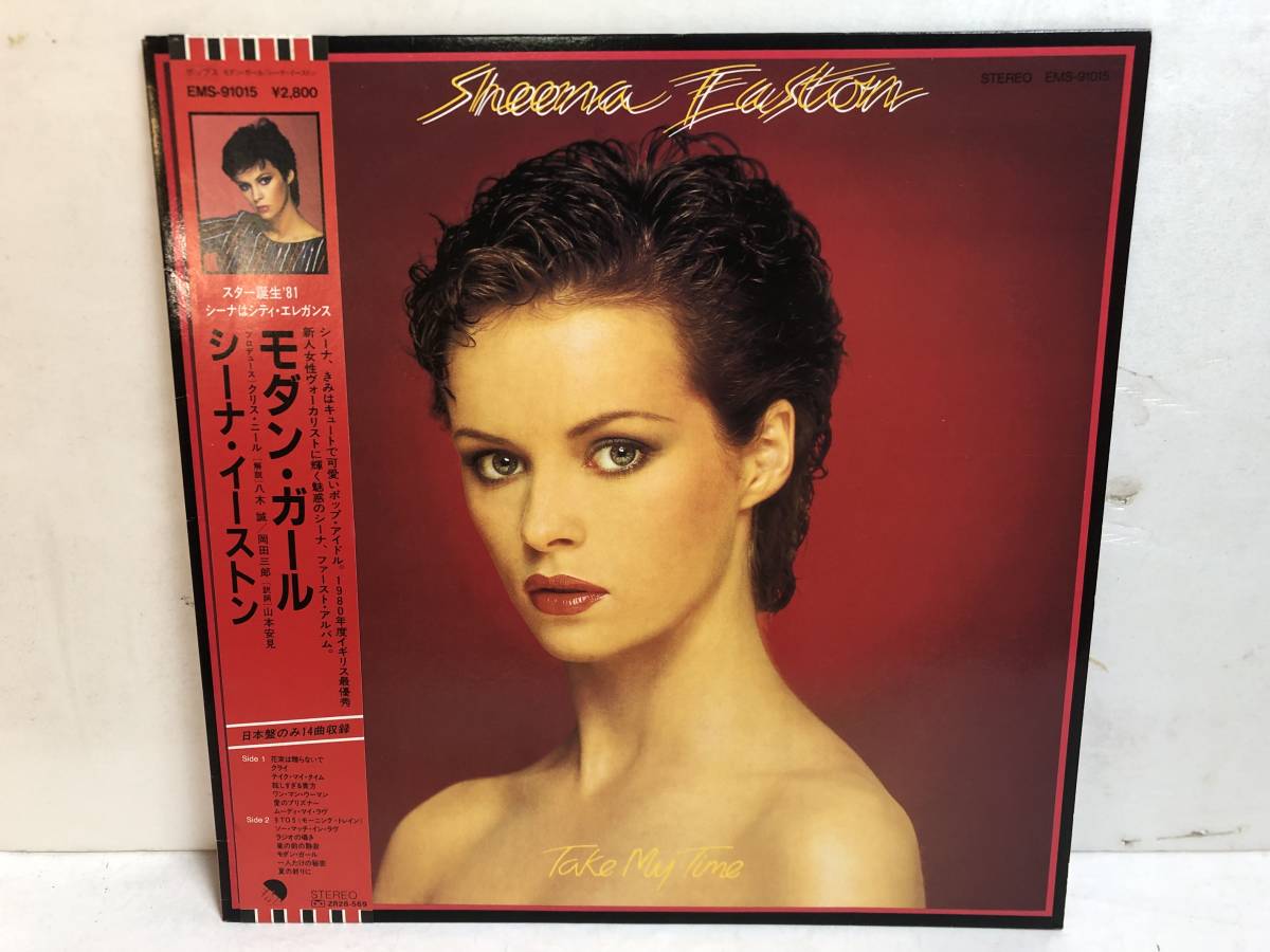 31217S 帯付 12inch LP★シーナ・イーストン/SHEENA EASTON/TAKE MY TIME★EMS-91015拍卖