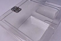 D&DEPARTMENT ★ アクリルケース ★2BOXタイプ ★ 小物入れなどに ★ スケルトンで中身がわかりやすい拍卖