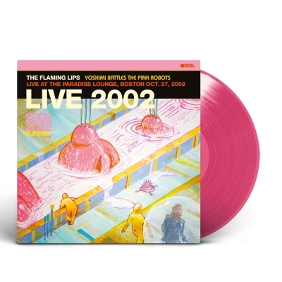 輸入盤、Yoshimi Battles The Pink Robots -Live At The Paradise Lounge, : Boston【限定盤】(ピンクヴァイナル仕様/Flaming Lips拍卖