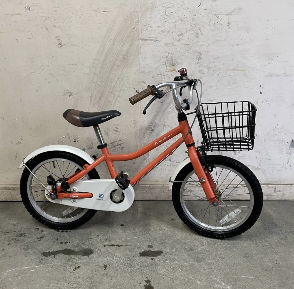 368★岐阜発 △Khodaa Bloom/コーダブルーム/子供用自転車△16インチ/キッズ/変速無し/オレンジ系/現状品 R5.2/24★拍卖
