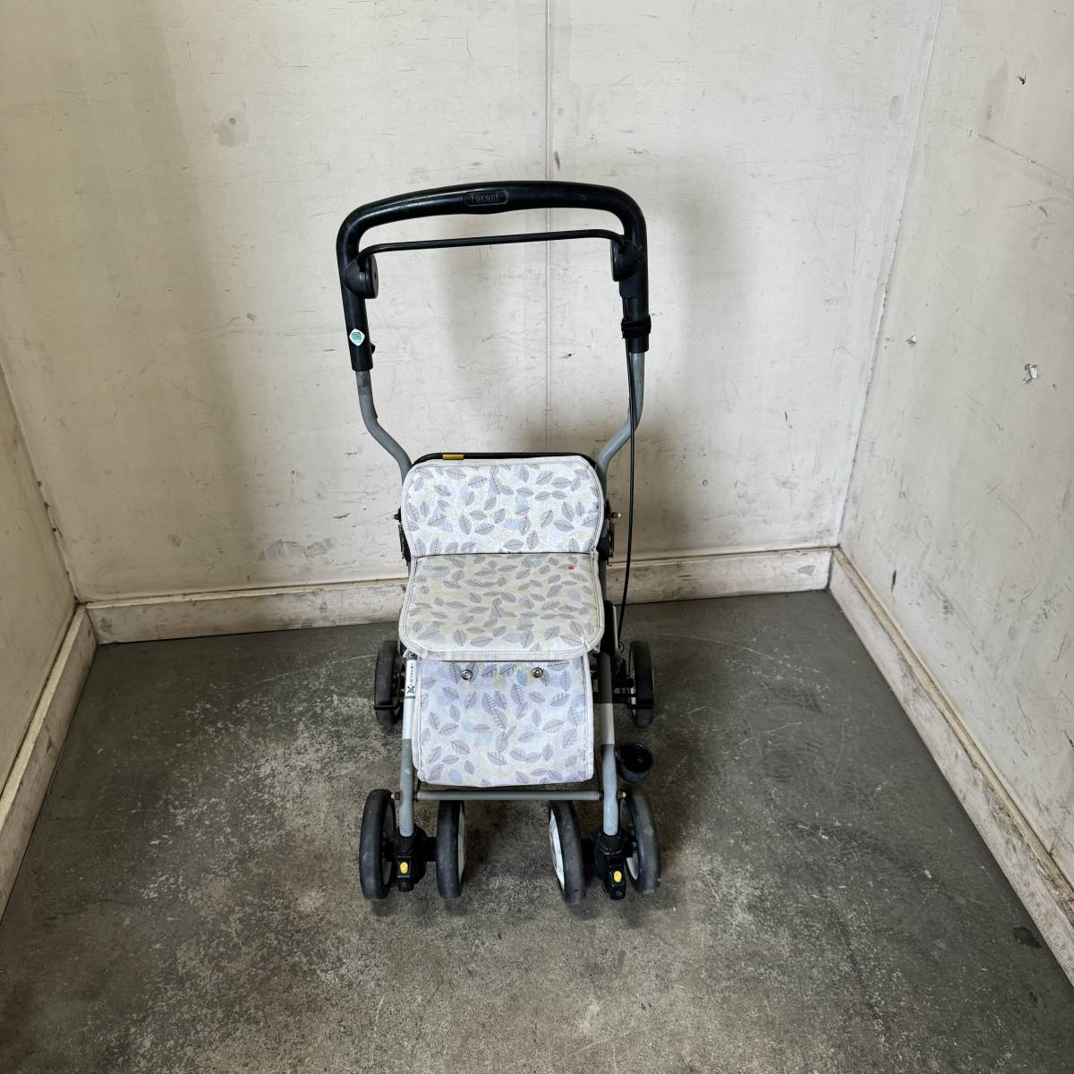 ★岐阜発 TacaoF/テイコブ/折りたたみ/シルバーカート/シニアカート/手押し車/歩行器/補助車/歩行補助車/汚れ有り/現状品 R5.12/16★拍卖