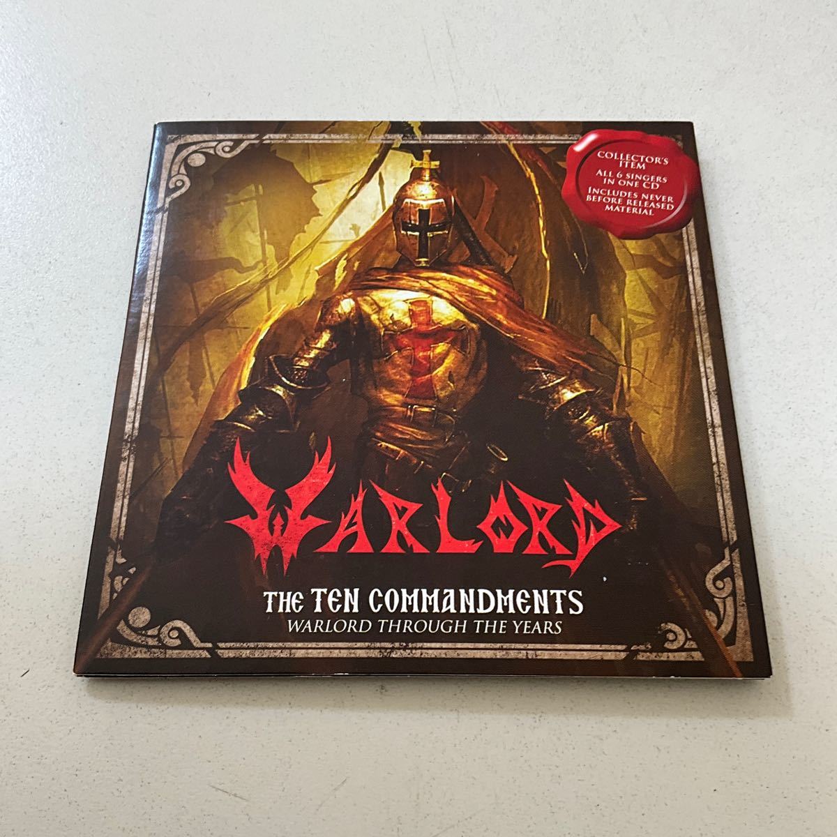 US様式美メタル 輸入盤 WARLORD The Ten Commandments - Warlord Through The Years拍卖