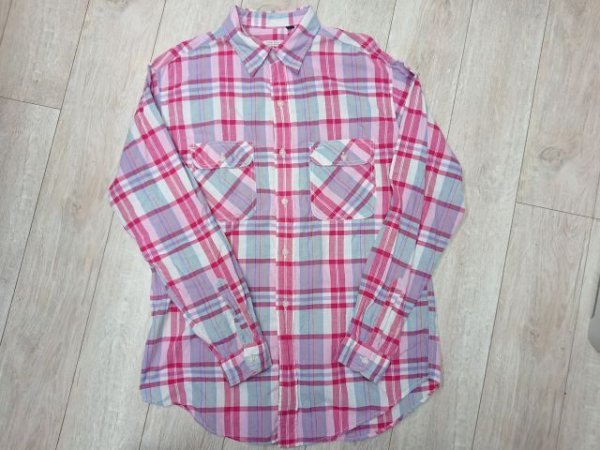 ★☆リーバイス 長袖 チェックシャツ Lサイズ マレーシア製☆★拍卖