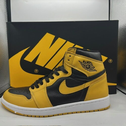 NIKE 21aw AIR JORDAN 1 RETRO HIGH OG POLLEN 28.5cm 555088-701 ナイキ エアジョーダン1 レトロハイポレン スニーカー拍卖