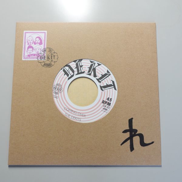 THE DEKITS (ザ・デキッツ)/ Coming Over / Lean on me / EP7インチレコード拍卖