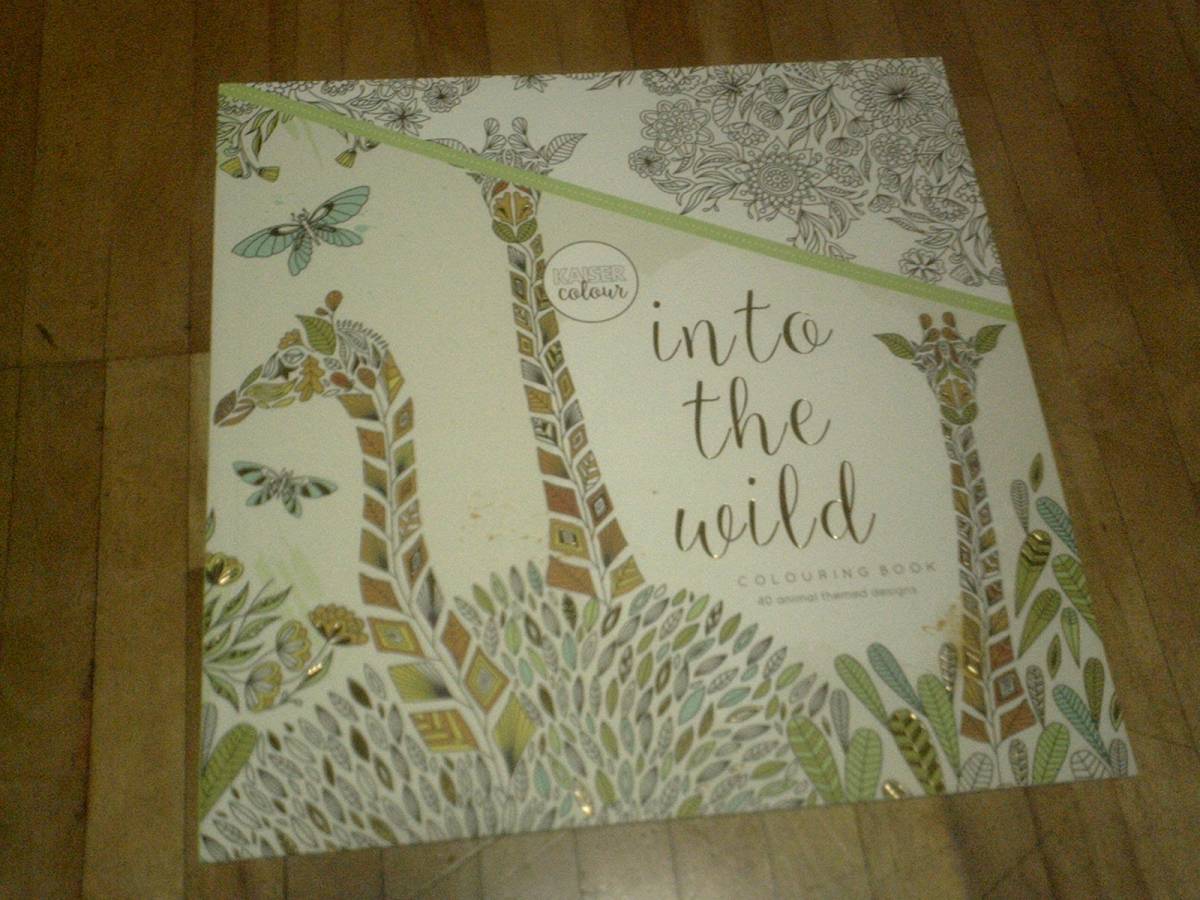 § KAISERCRAFT(カイザークラフト) カイザーカラー(塗り絵) IN TO THE WILD★おとなのぬりえ 大人のぬり絵拍卖