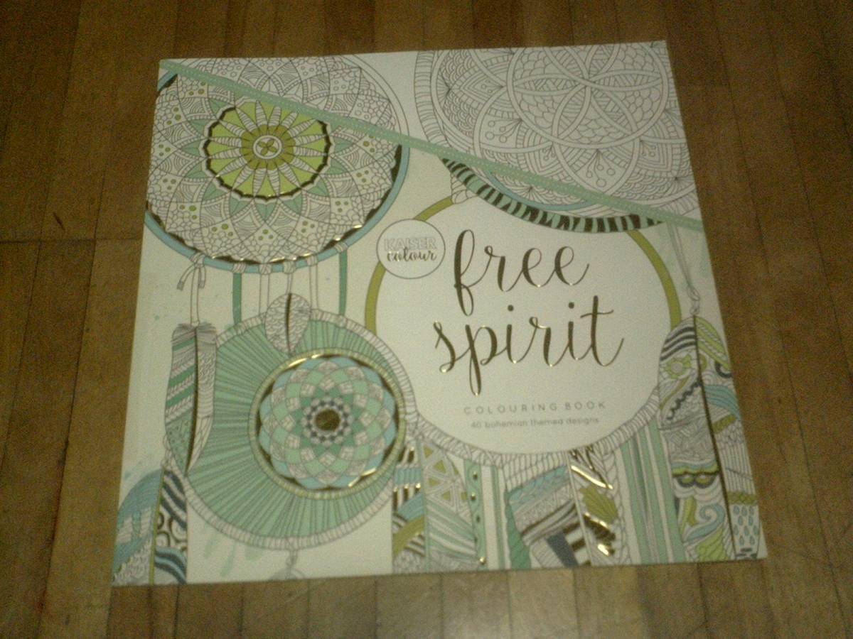 § KAISERCRAFT(カイザークラフト) カイザーカラー(塗り絵) Free Spirit Colouring CL502★おとなのぬりえ 大人のぬり絵拍卖