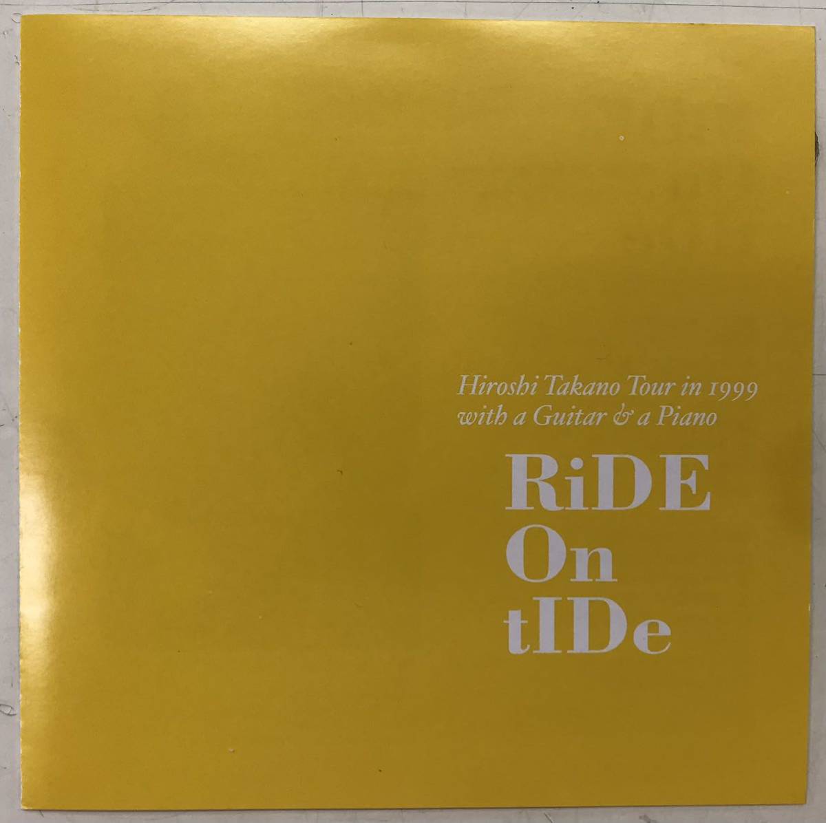 高野寛 RIDE ON TIDE ■CD2枚組 帯あり 送料無料拍卖
