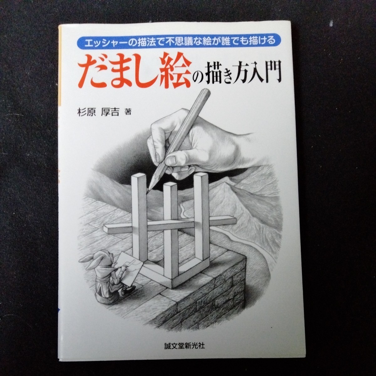 /6.07/ だまし絵の描き方入門―エッシャーの描法で不思議な絵が誰でも描ける 著者 杉原 厚吉 231207sara拍卖