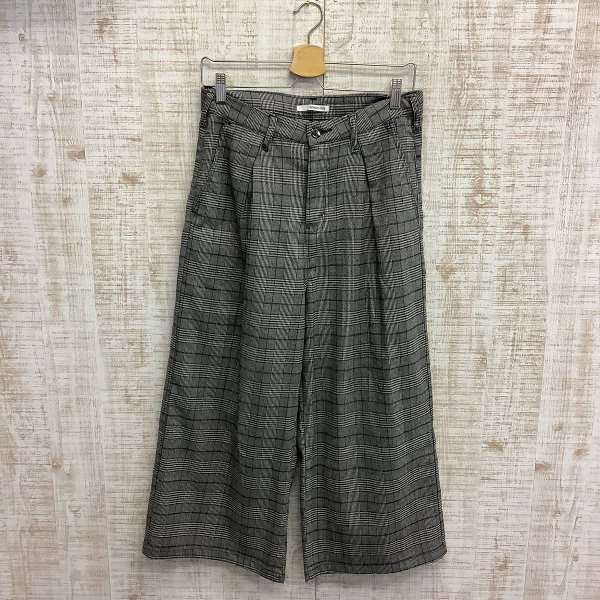 A468◇SOMETHING | サムシング パンツ グレー 系 サイズM拍卖