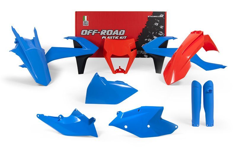 KTM 125/150XC(17-19)250/300/350EXC/EXC-F (17-19) RTECH プラスチック7点セット拍卖