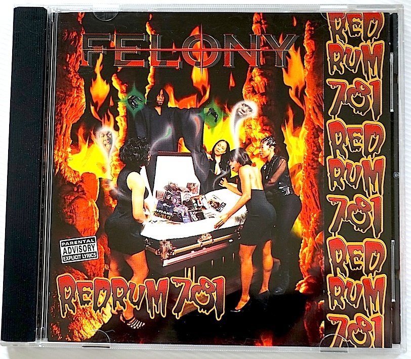 珍★ レア G-RAP・Felony / Redrum 781・ホラーコア・Biggie ディス曲・ピッツバーグ産・1996・オリジナル盤・Gangsta・G-Funk・即決!拍卖