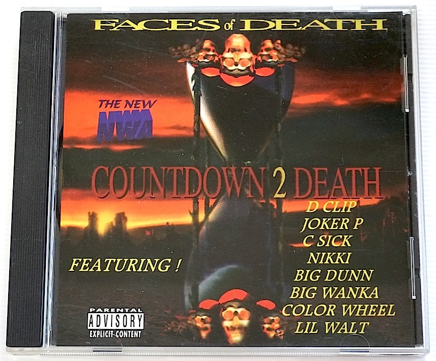 珍★ レア G-RAP・Faces Of Death / Countdown 2 Death・1997・発禁処分・New NWA?・ドクロ・ルイジアナ・オリジナル盤・Gangsta・即決!拍卖