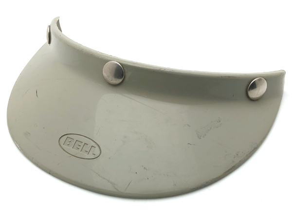 VINTAGE BELL 510 VISOR GRAY/ビンテージベル510バイザー灰500-tx500txr-trtsuper magnumスーパーマグナム銀べル初期型toptexmchal60s70s拍卖