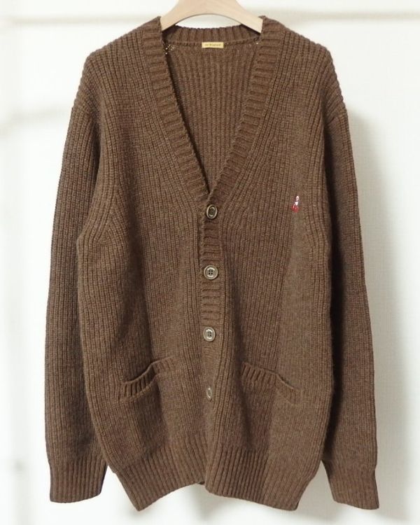 the Shepherd UNDERCOVER アンダーカバー US2A9903 カシミヤ80セーブル20 ニット カーディガン 3拍卖