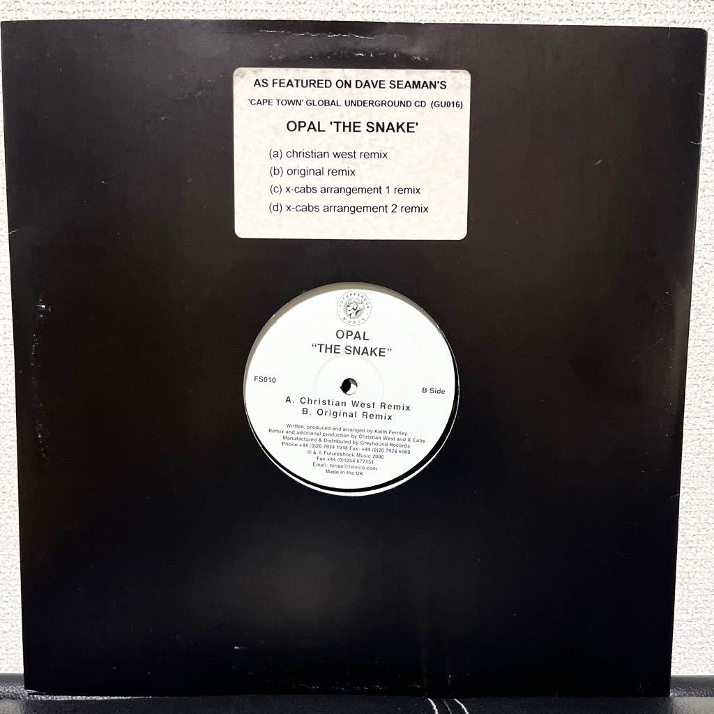 12inch×2枚 opal / the snake cr598db2312拍卖