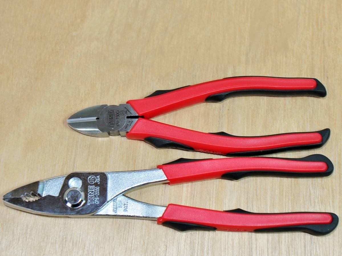 ★TONE ニッパー プライヤー セット★KN-150G CPS-200G♪拍卖