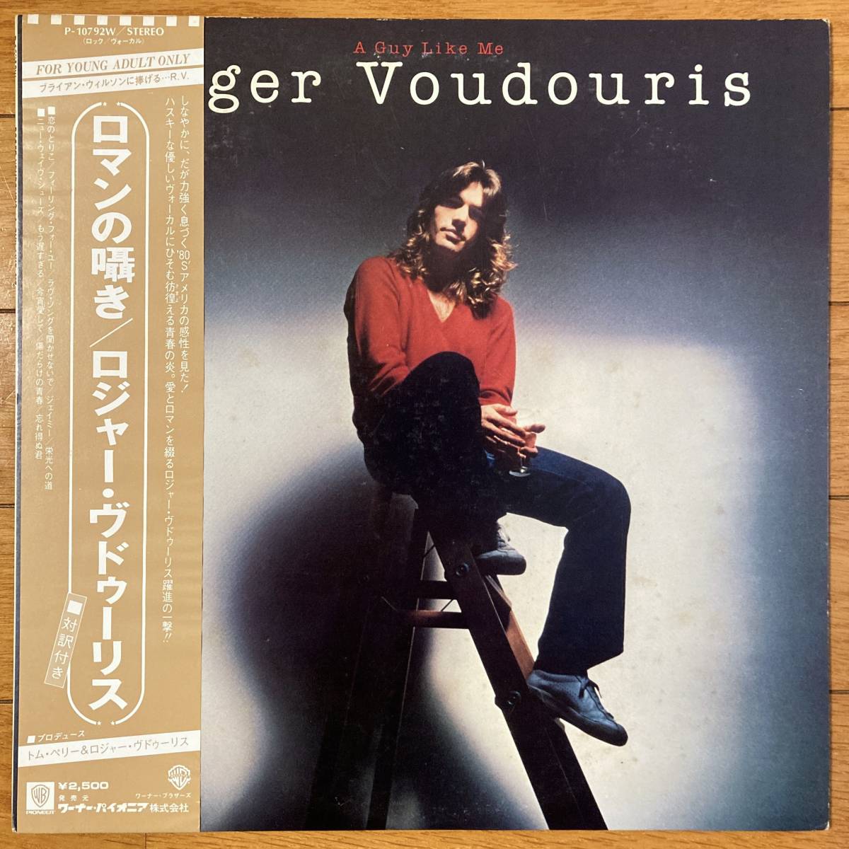 ■ロジャー・ヴドゥーリス(ロジャー・ヴードリス)■ロマンの囁き■Roger Voudouris■A Guy Like Me■P-10792W■AOR■帯拍卖