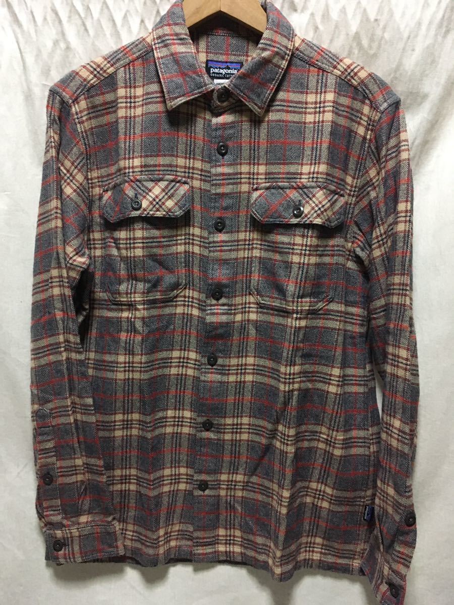 美品 patagonia FA12 フィヨルド フランネルシャツ S SURF チェック ネルシャツ パタゴニア拍卖