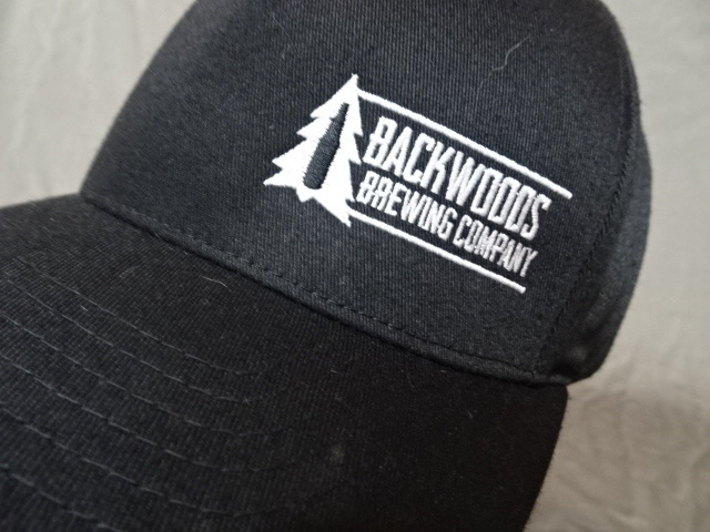 激レア USA購入 アメリカ企業モノ ワシントン州 【IPA】地ビール会社【BLACKWOODS BREWING COMPANY】ロゴ刺繍入りキャップ 黒 中古良品拍卖