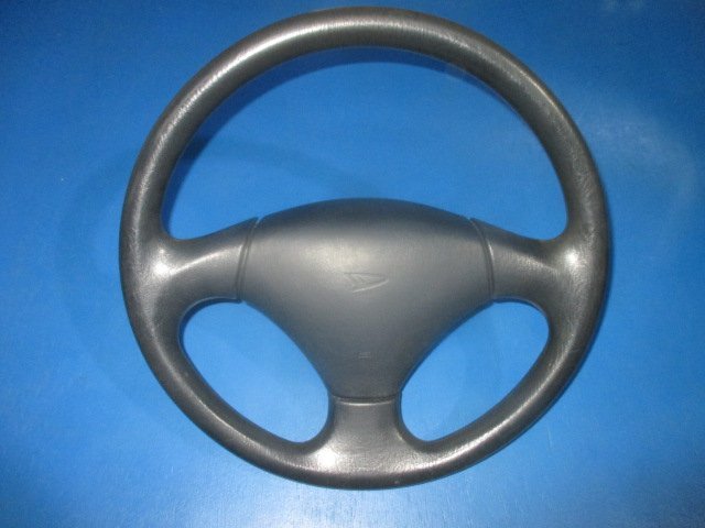 当時物 ダイハツ オプティ L300S 純正 ステアリング ハンドル 状態良好 (K拍卖