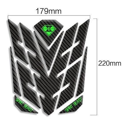 汎用タンクパッド カーボン風 TYPE Δ拍卖
