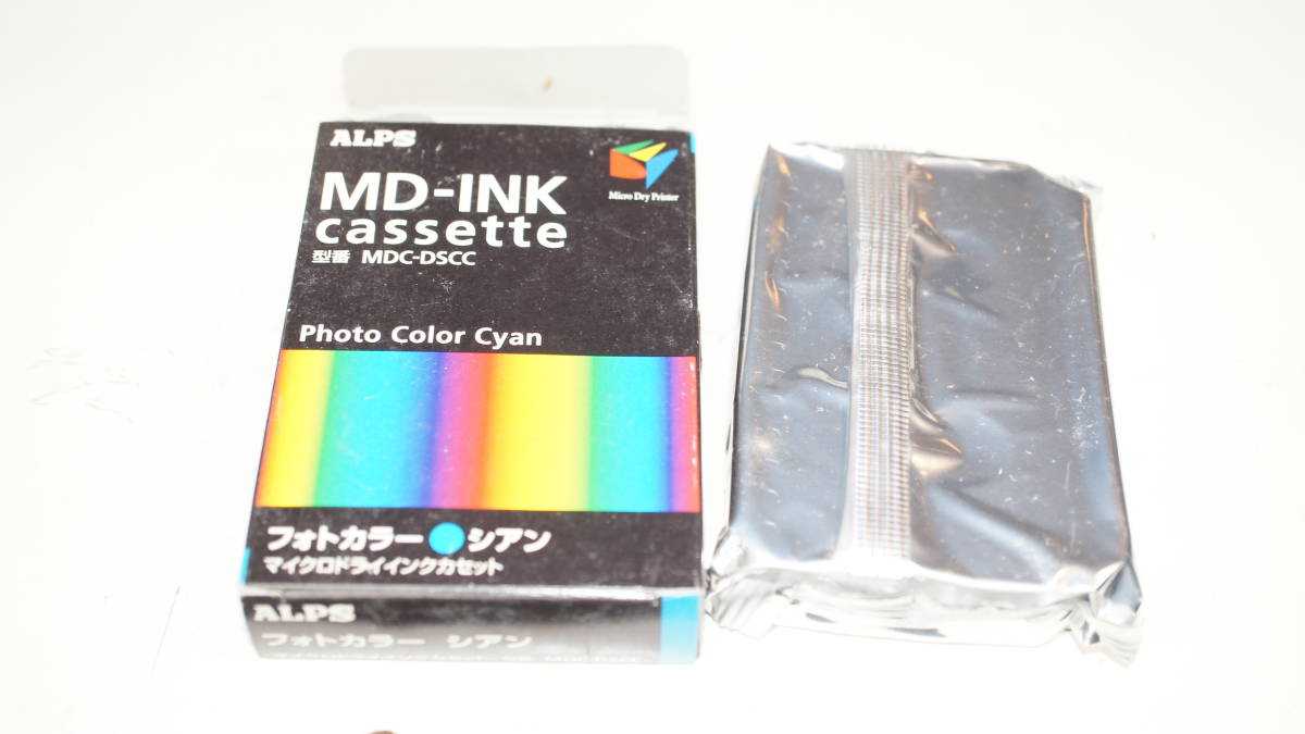 ALPS アルプス インクリボン フォトカラー シアン MDC-DSCC拍卖