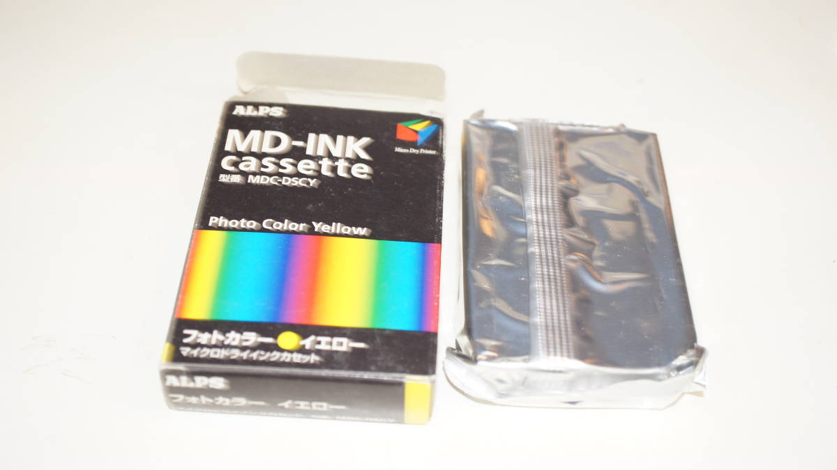 ALPS アルプス インクリボン フォトカラー イエロー MDC-DSCY拍卖