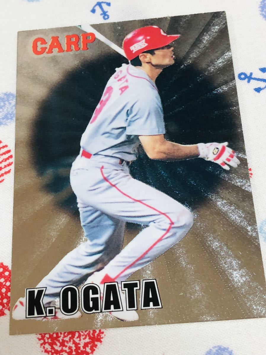 カルビー プロ野球チップスカード キラ 広島東洋カープ 緒方孝市拍卖