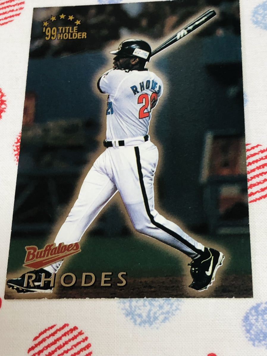 カルビー プロ野球チップスカード キラ 大阪近鉄バファローズ タフィ・ローズ拍卖