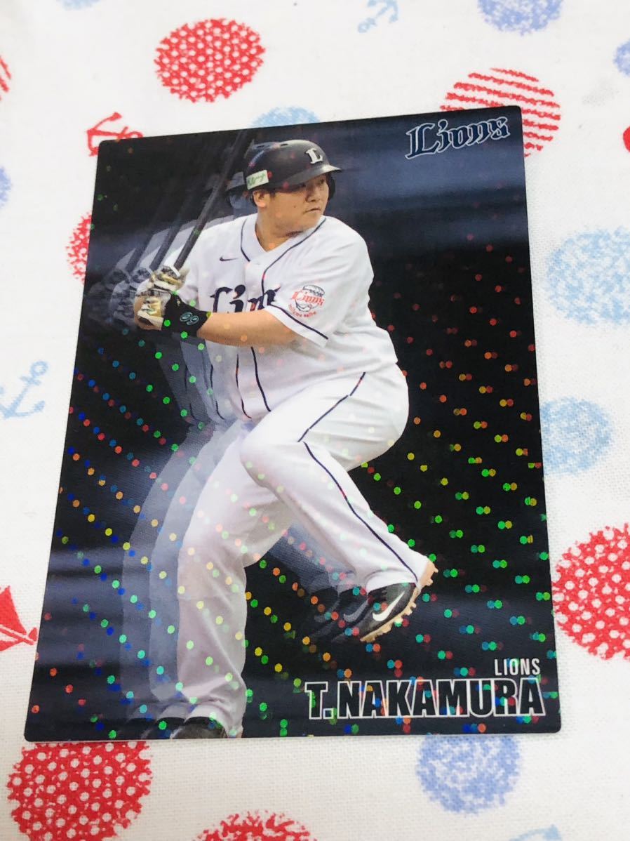 カルビー プロ野球チップスカード キラ 埼玉西武ライオンズ 中村剛也拍卖