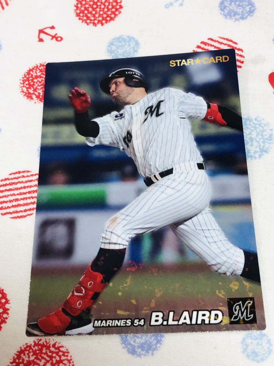 カルビー プロ野球チップスカード キラ 千葉ロッテマリーンズ レアード拍卖