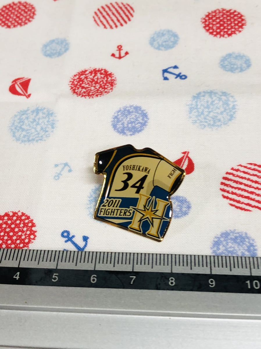 北海道日本ハムファイターズ ピンバッジ ピンズ 吉川光夫拍卖