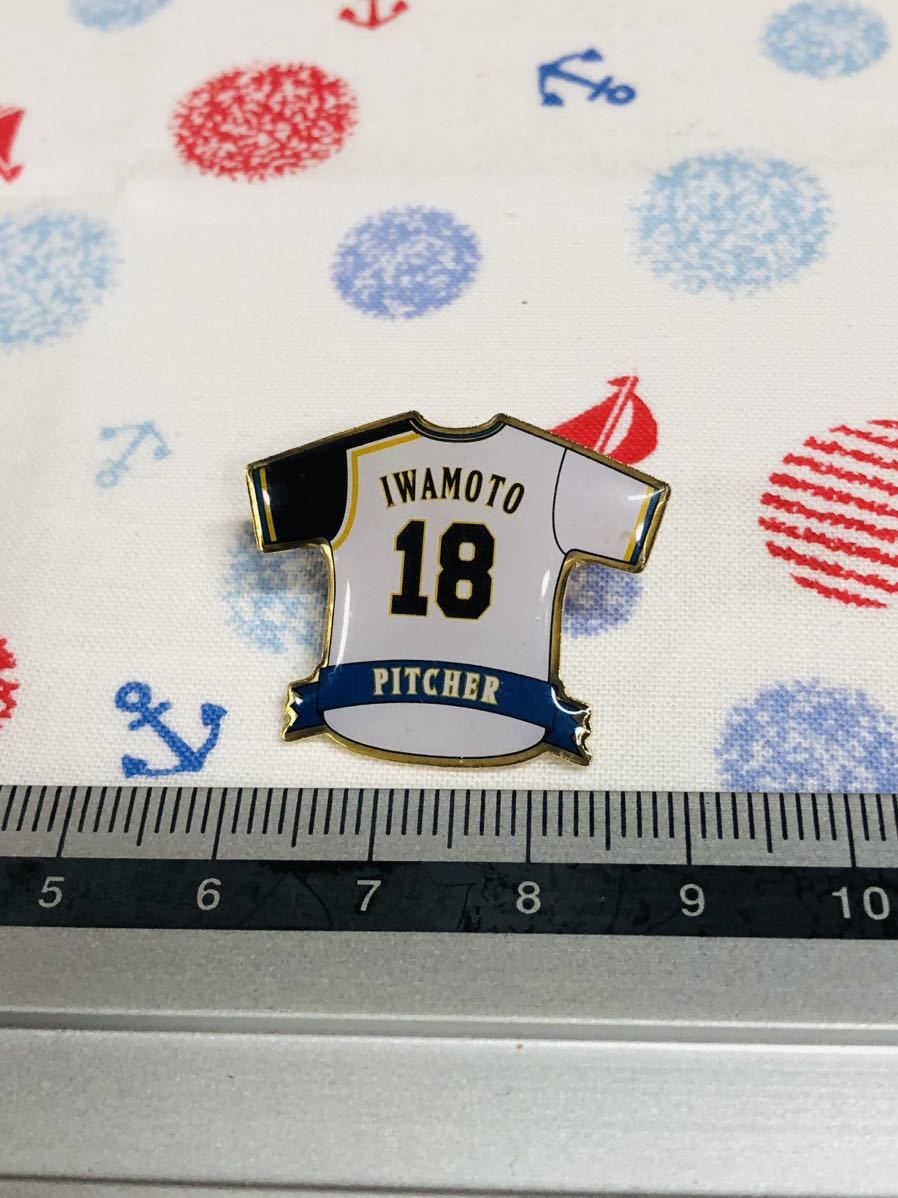 北海道日本ハムファイターズ ピンバッジ ピンズ 岩本勉拍卖