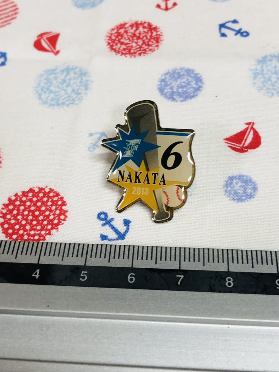 北海道日本ハムファイターズ ピンバッジ ピンズ 中田翔拍卖