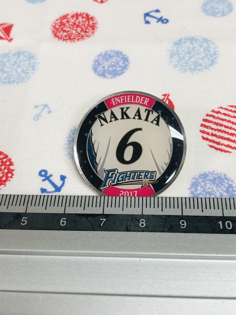 北海道日本ハムファイターズ ピンバッジ ピンズ 中田翔拍卖