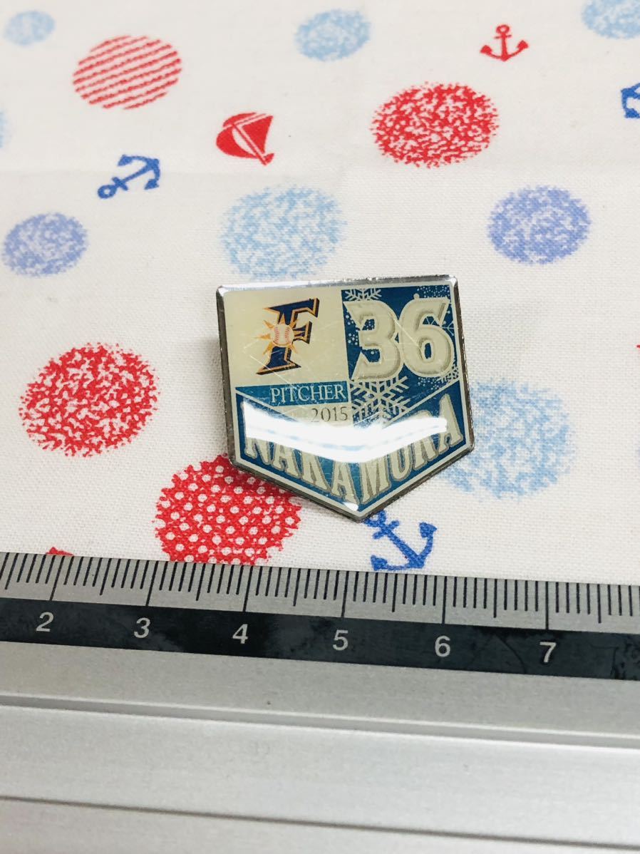 北海道日本ハムファイターズ ピンバッジ ピンズ 中村勝拍卖