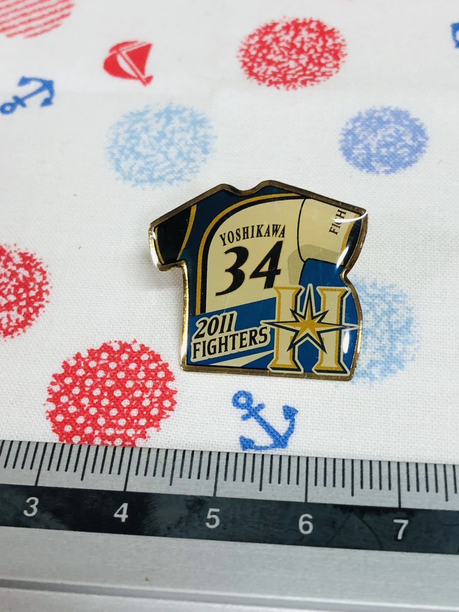 北海道日本ハムファイターズ ピンバッジ ピンズ 吉川光夫拍卖