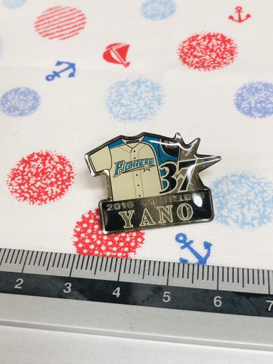 北海道日本ハムファイターズ ピンバッジ ピンズ 矢野謙次拍卖